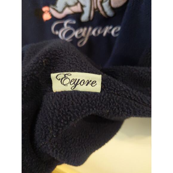 Disney Vintage Women's Large Eeyore Blue Fleece Sweatshirt - Picture 5 of 7